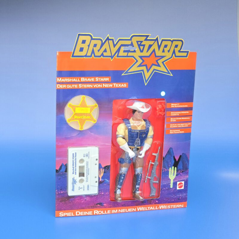 MOC Figuren "Kassetten Promo-Pack Marshall Bravestarr"