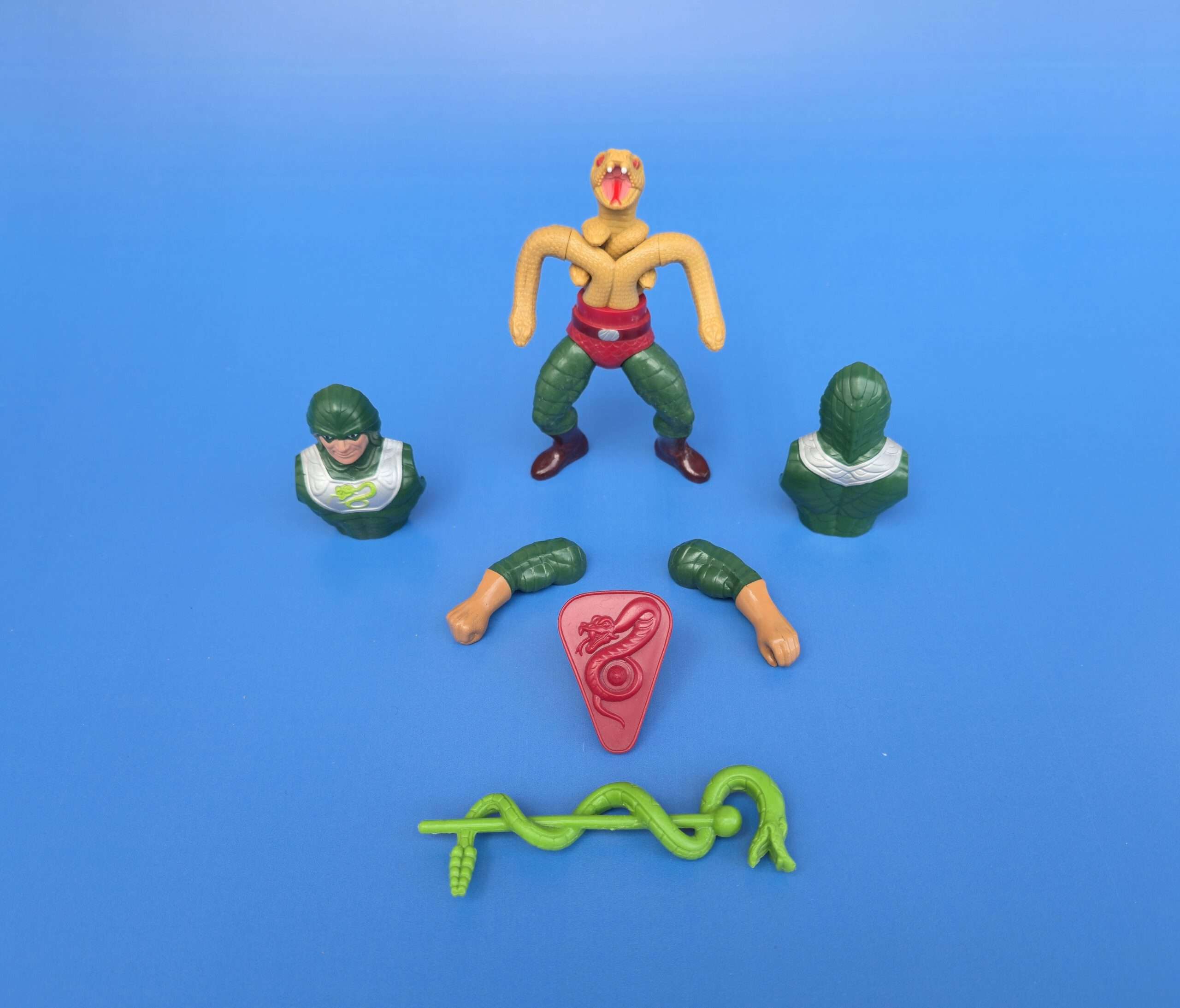 Lose Figuren "King Hiss in Einzelteilen - Schlangenfürst" Masters of the Universe