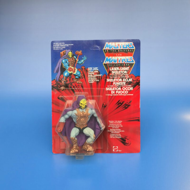 "Laser Light Skeletor / Laser Power He-Man" Masters of the Universe